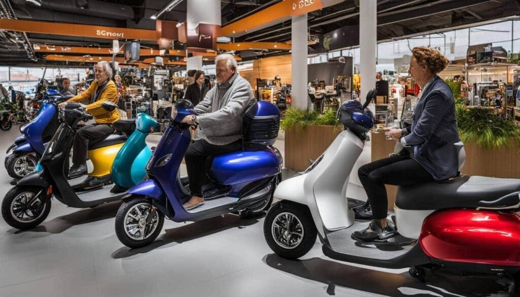 scootmobiel, Joure, Langweer, Legemeer, Lemmer, Oosterzee, Oudehaske