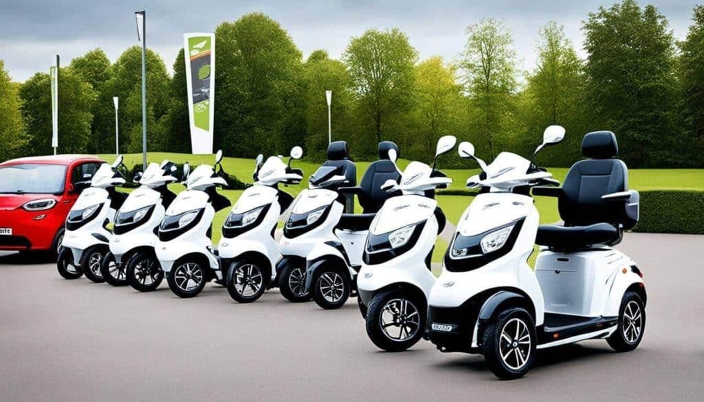 scootmobiel, Langenboom, Mill, Sint Hubert, Wilbertoord