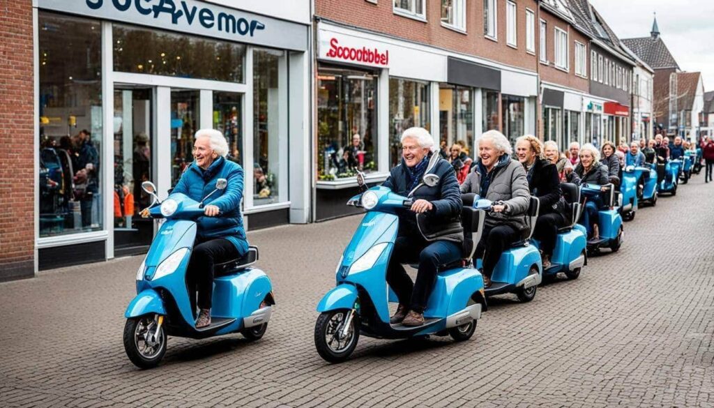 scootmobiel, 's Gravenmoer, Dongen, Klein-Dongen, Vaart