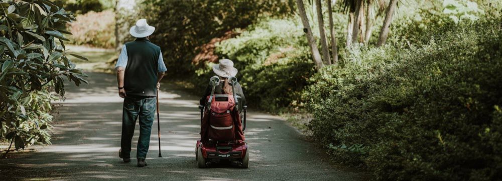Hier ben je meer dan welkom met je scootmobiel