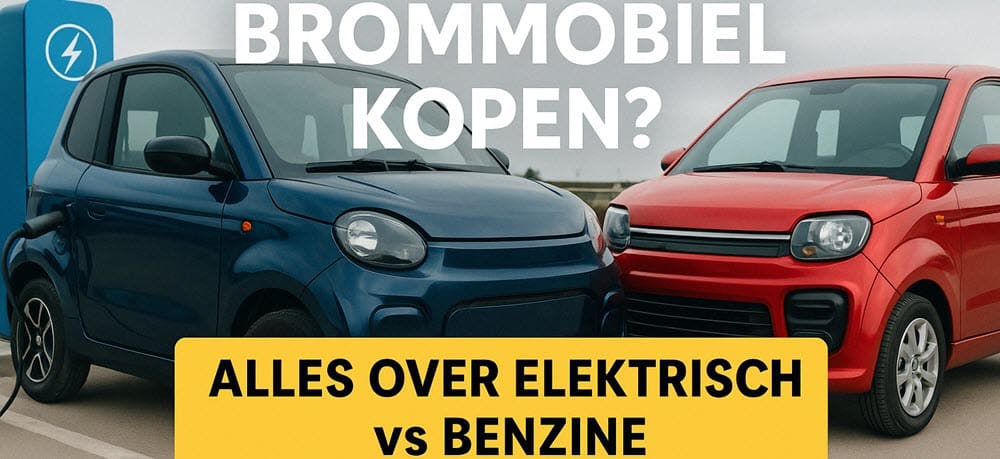 Elektrische of benzine brommobiel kopen? Ontdek alle verschillen in deze complete gids