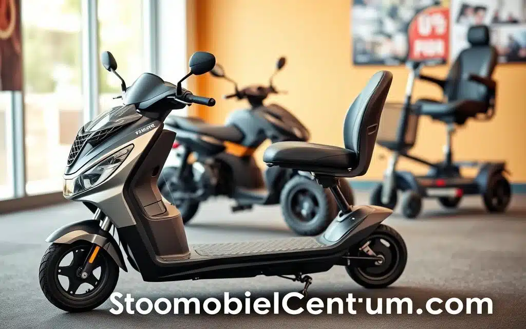 3-wiel scootmobiel, 4-wiel scootmobiel, aanpasbare scootmobiel