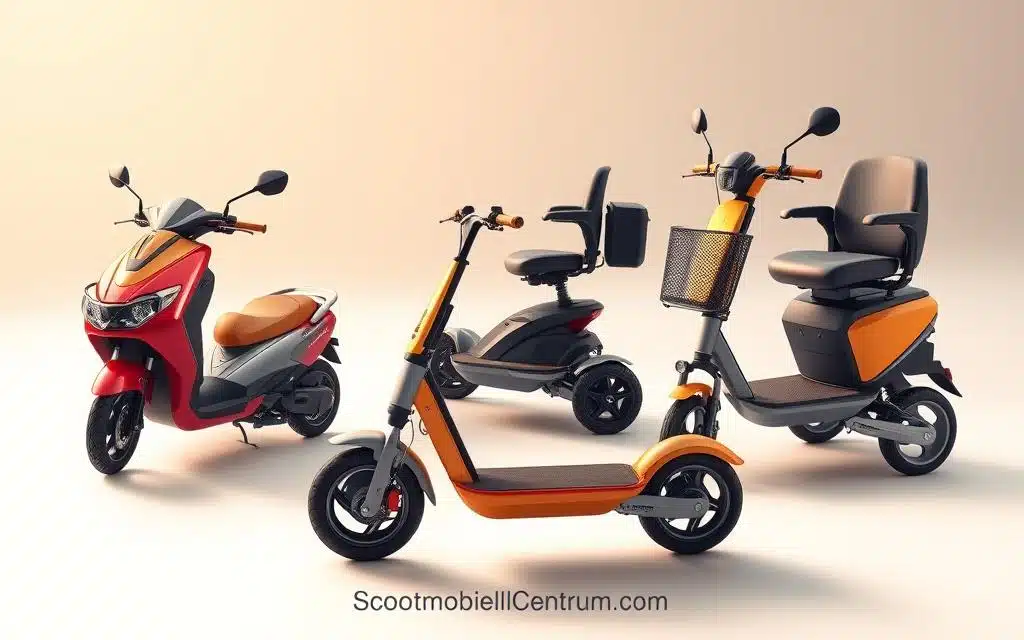 3-wiel scootmobiel, 4-wiel scootmobiel, opvouwbare scootmobiel