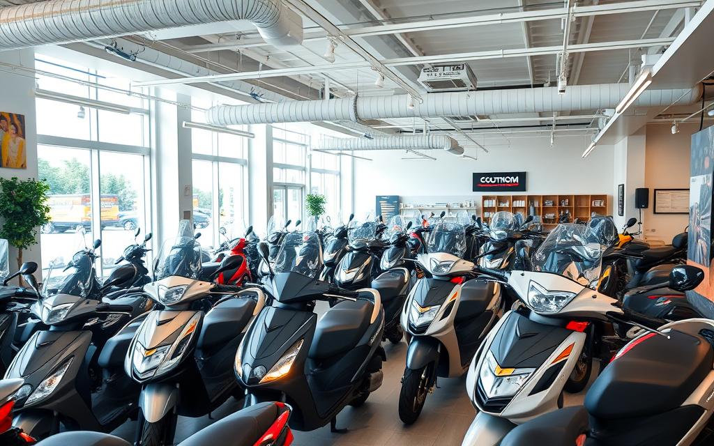 Het aanbod van scootmobielen in Ellikom