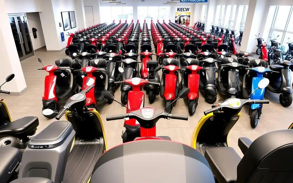 Kenmerken van de scootmobielen