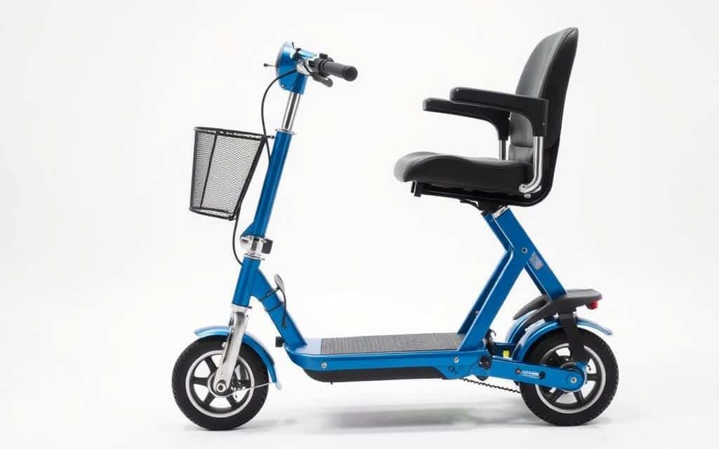 Opklapbare scootmobiel