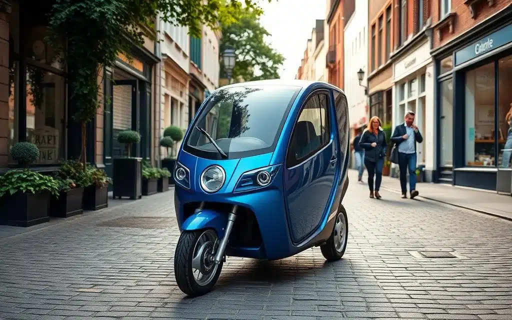 Scootmobiel in Leupegem
