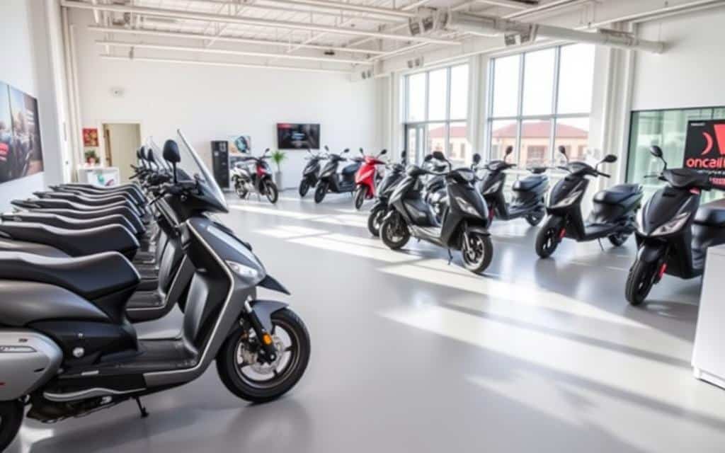 Scootmobiel showroom in Sint-Pauwels