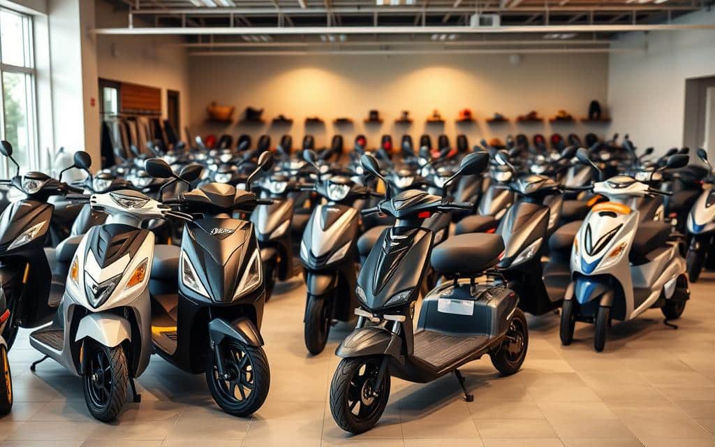Soorten scootmobielen verkrijgbaar