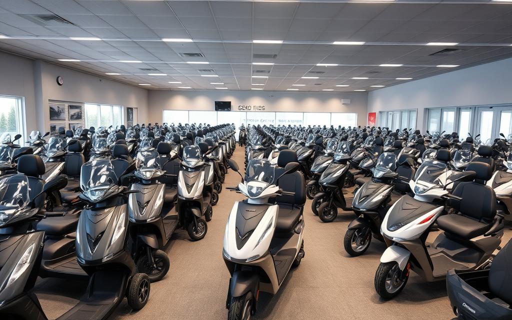 Verschillende scootmobiel modellen overzicht