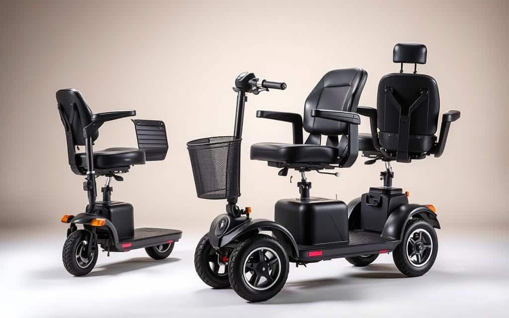 aanpasbare scootmobiel