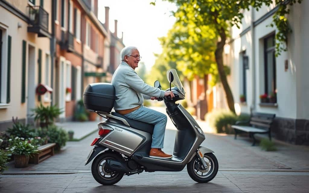 comfortabel scootmobiel rijden