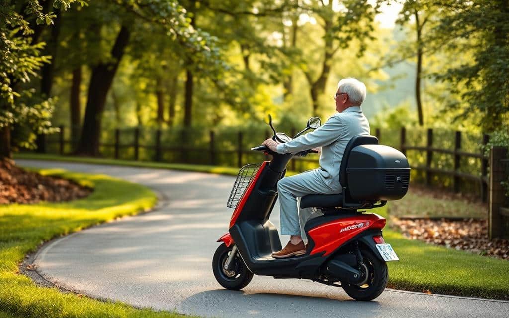 comfortabele scootmobiel