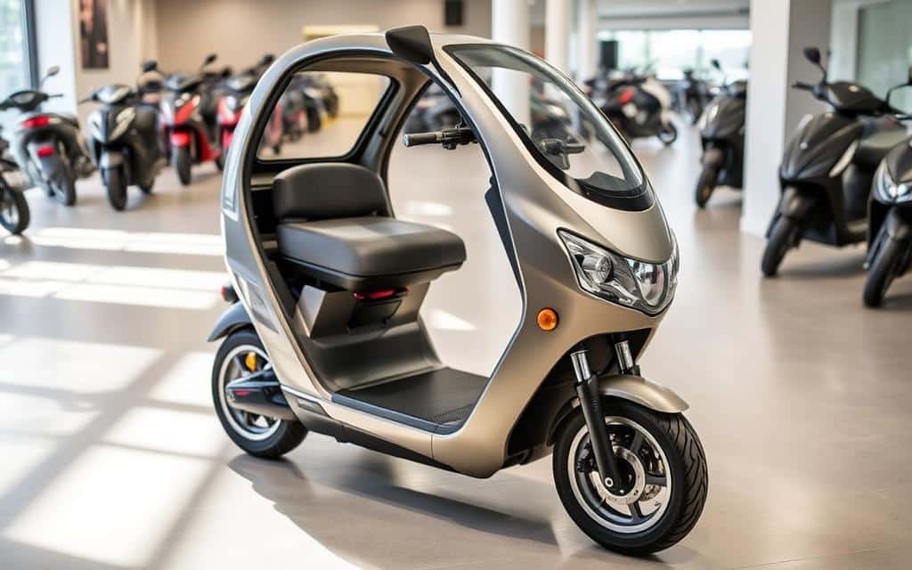 compacte scootmobiel