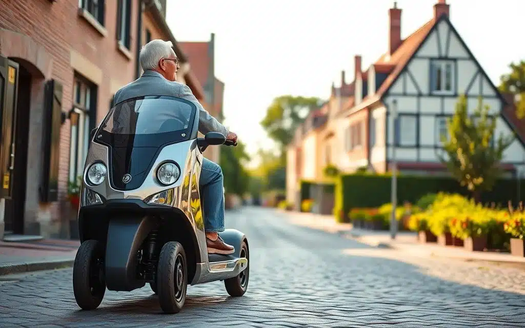 elektrische scootmobiel Leeuwergem