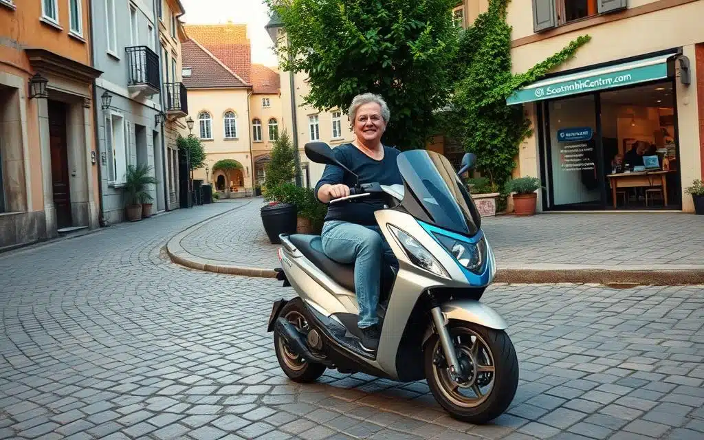 proefrit scootmobiel Balegem