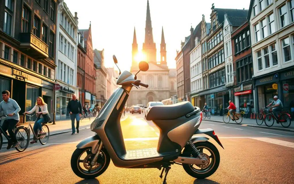 scootmobiel in Antwerpen