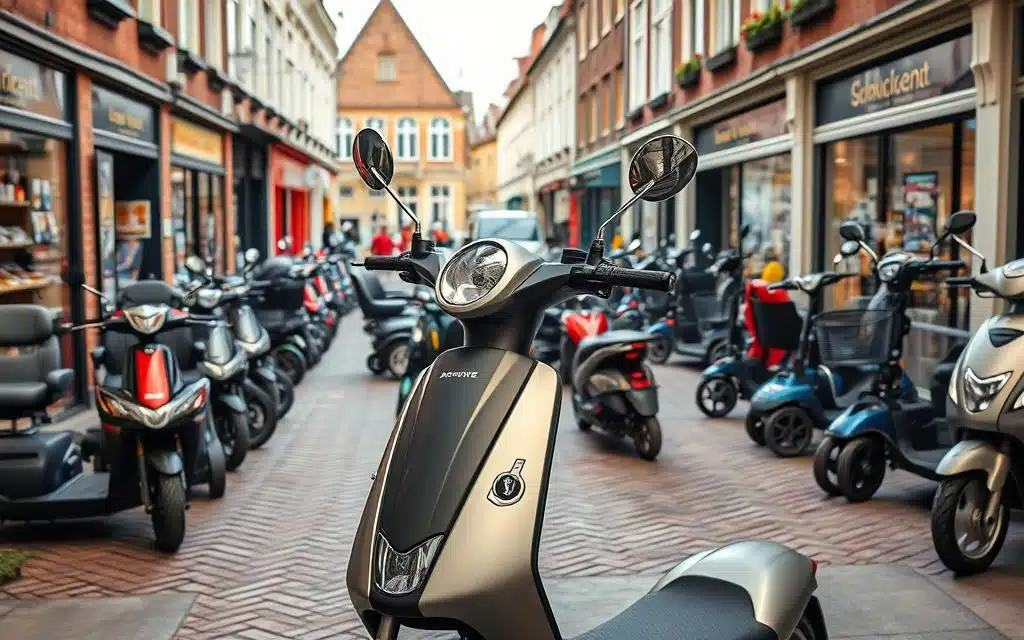 scootmobiel in Mechelen-aan-de-Maas