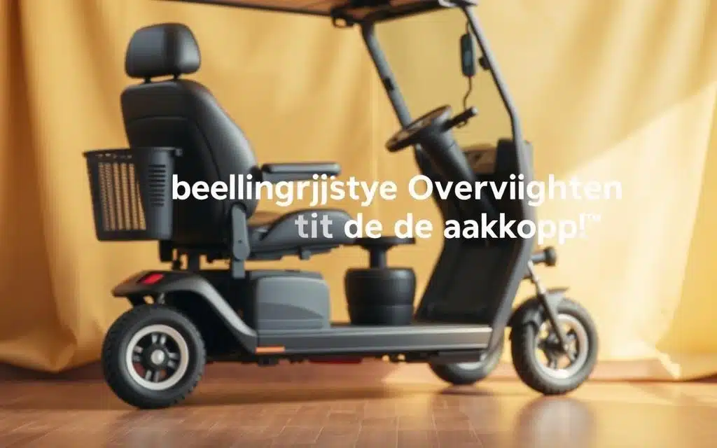 scootmobiel kosten