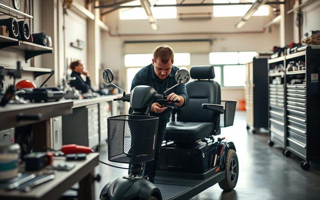 scootmobiel onderhoud