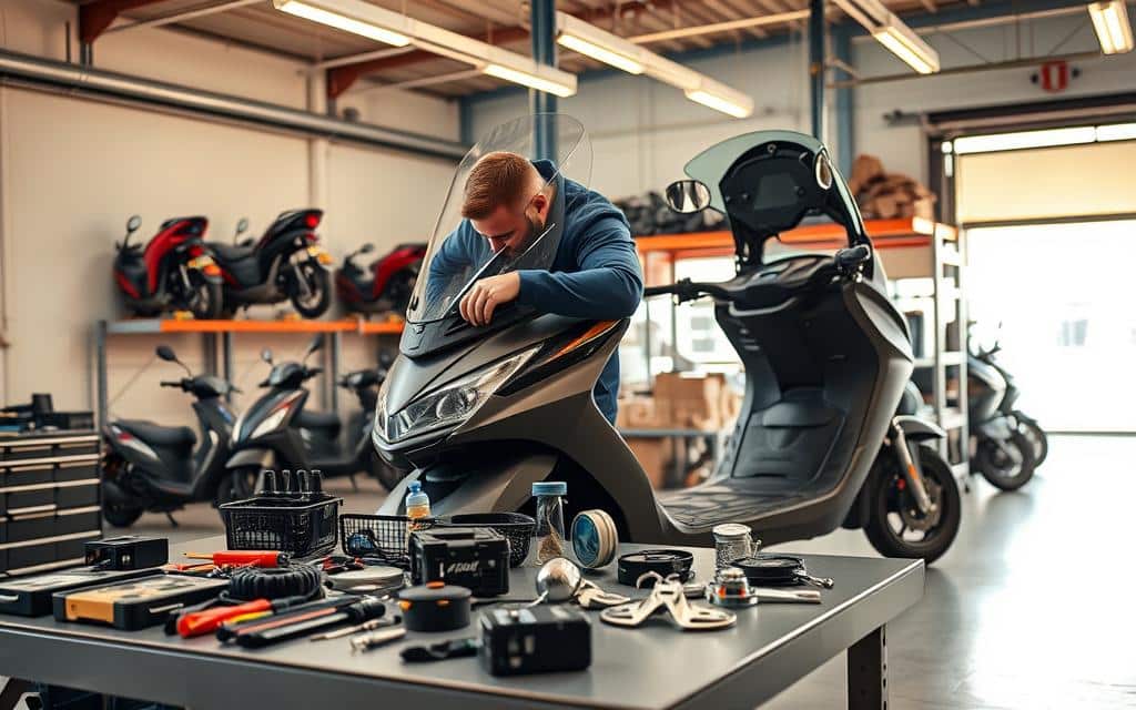 scootmobiel onderhoud