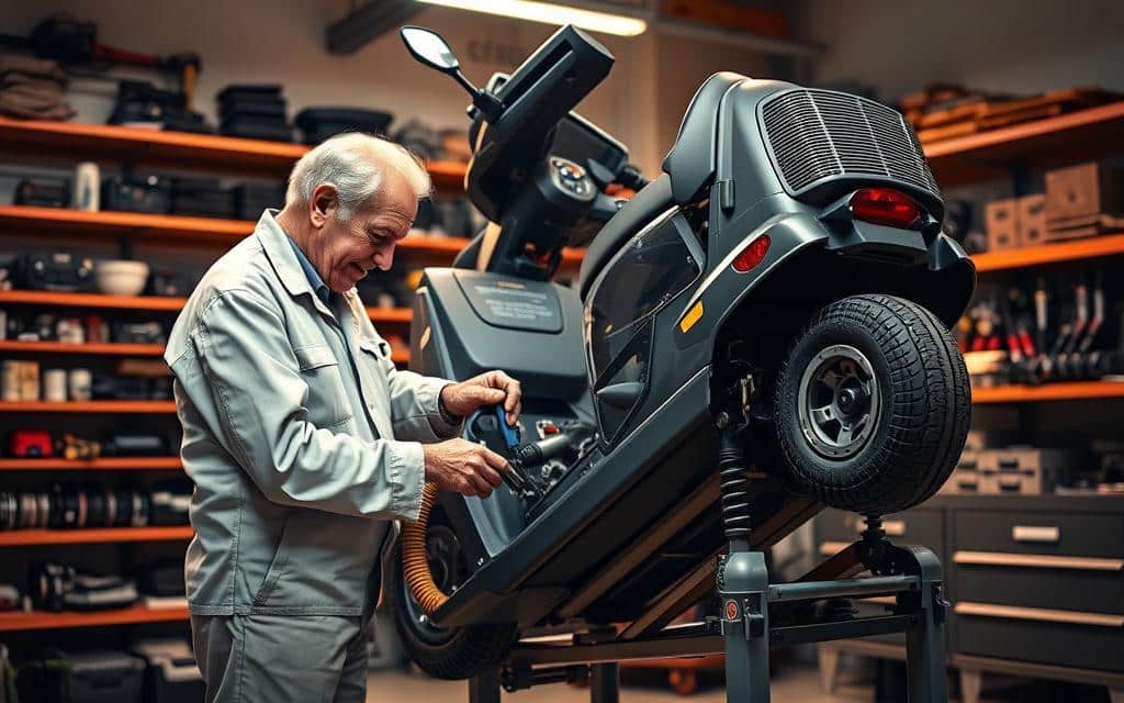scootmobiel onderhoud