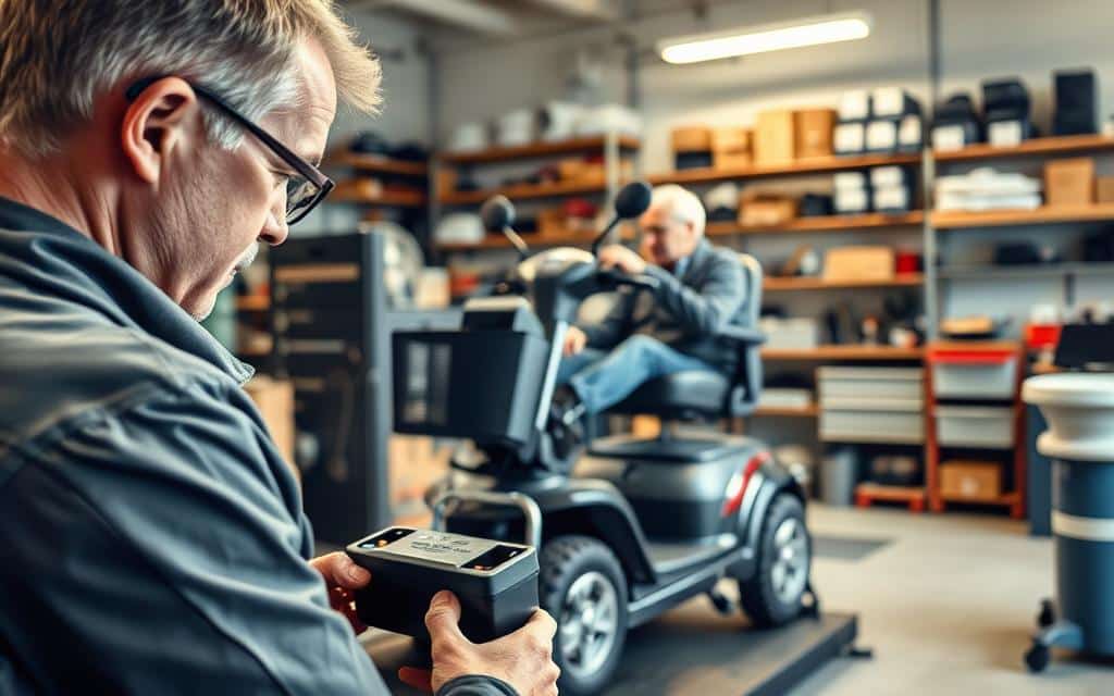 scootmobiel onderhoud