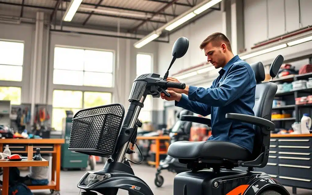 scootmobiel onderhoud