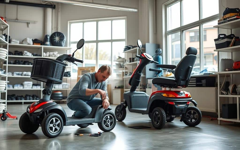scootmobiel onderhoud