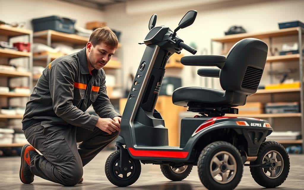scootmobiel onderhoud