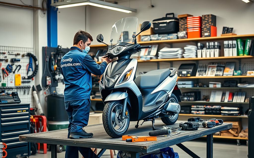 scootmobiel onderhoud