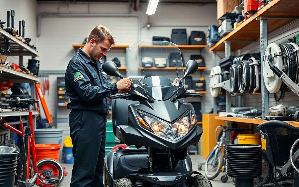 scootmobiel onderhoud