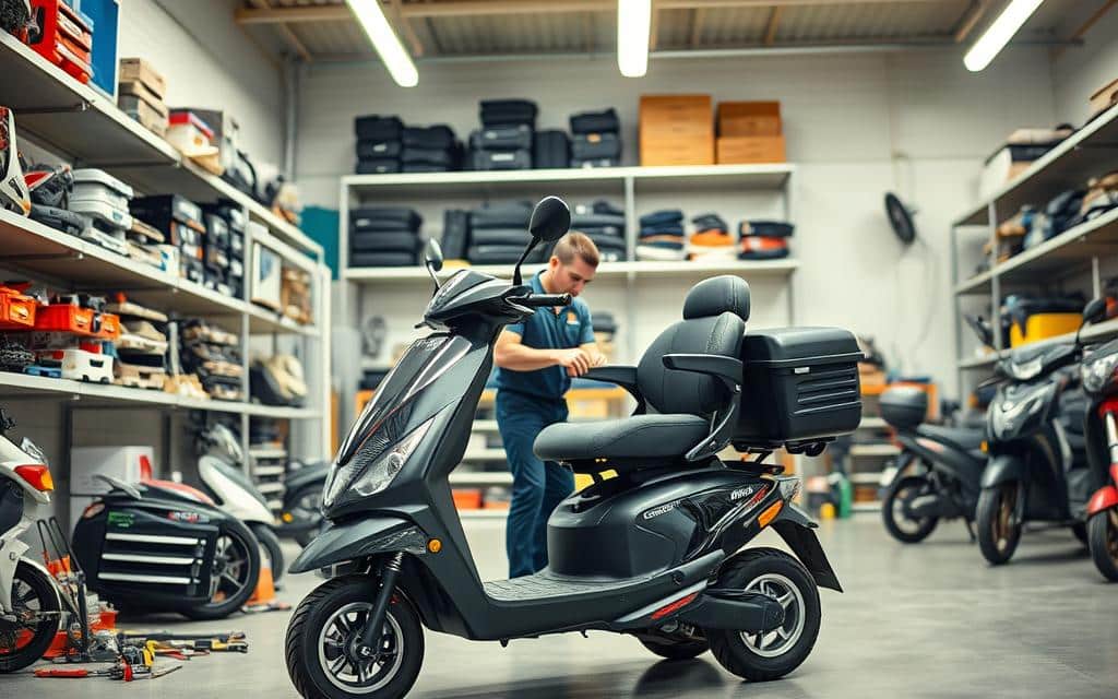 scootmobiel onderhoud