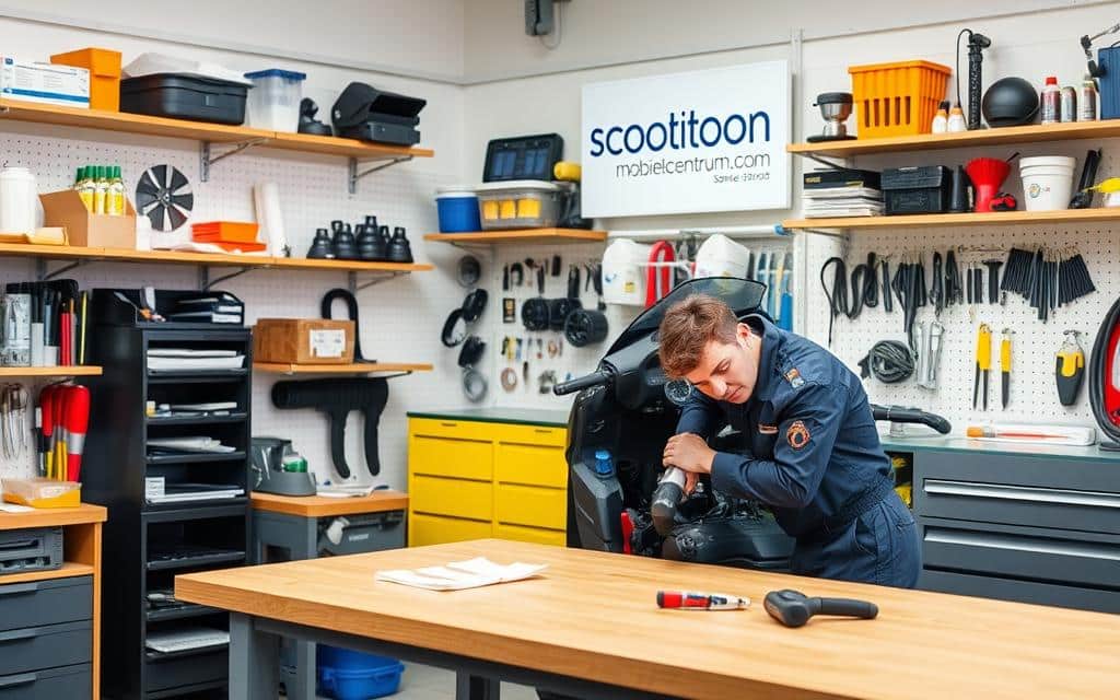 scootmobiel onderhoud