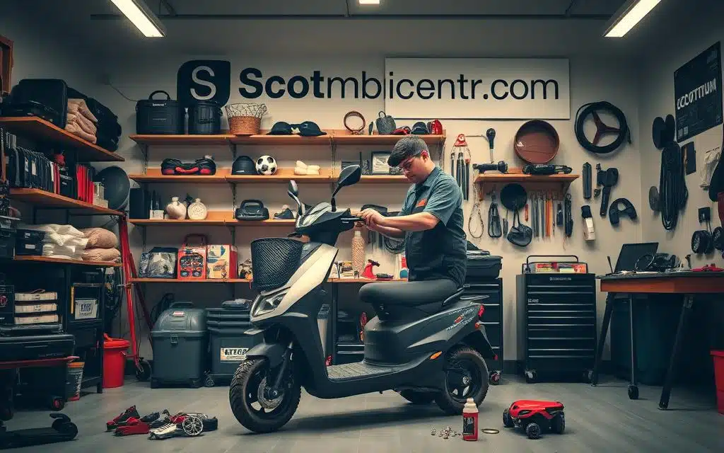scootmobiel onderhoud