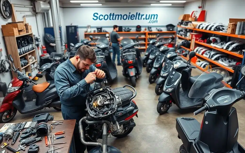 scootmobiel onderhoud