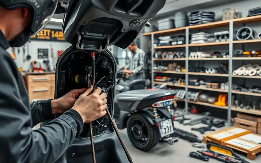scootmobiel onderhoud