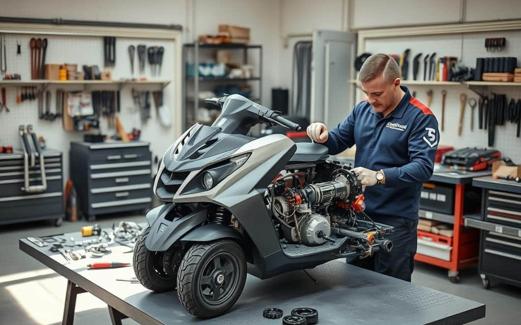 scootmobiel onderhoud
