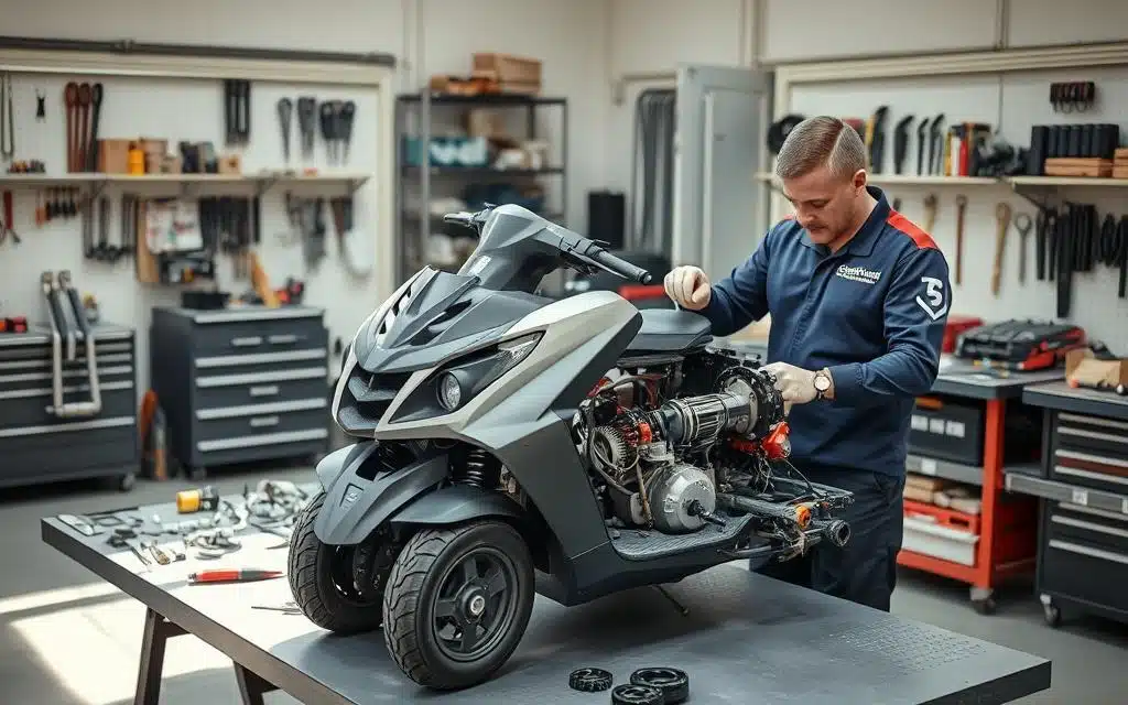 scootmobiel onderhoud