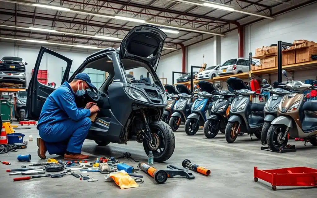 scootmobiel onderhoud