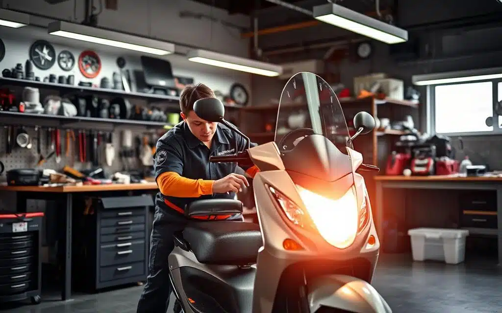 scootmobiel onderhoud