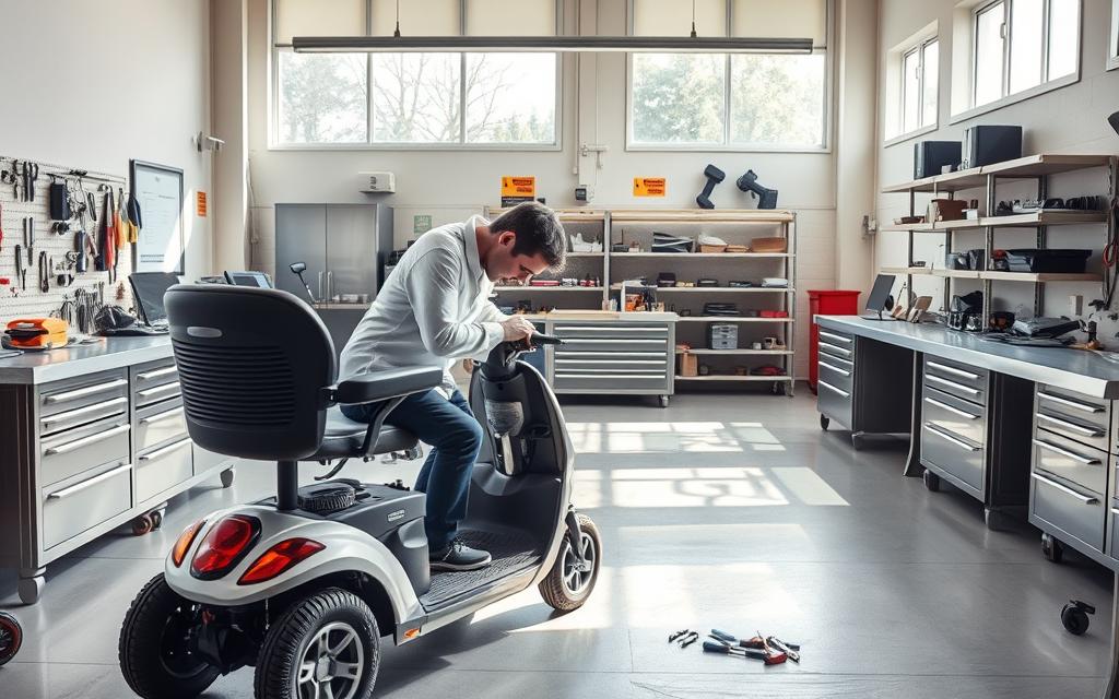 scootmobiel onderhoud