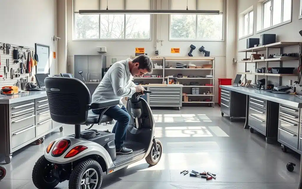 scootmobiel onderhoud