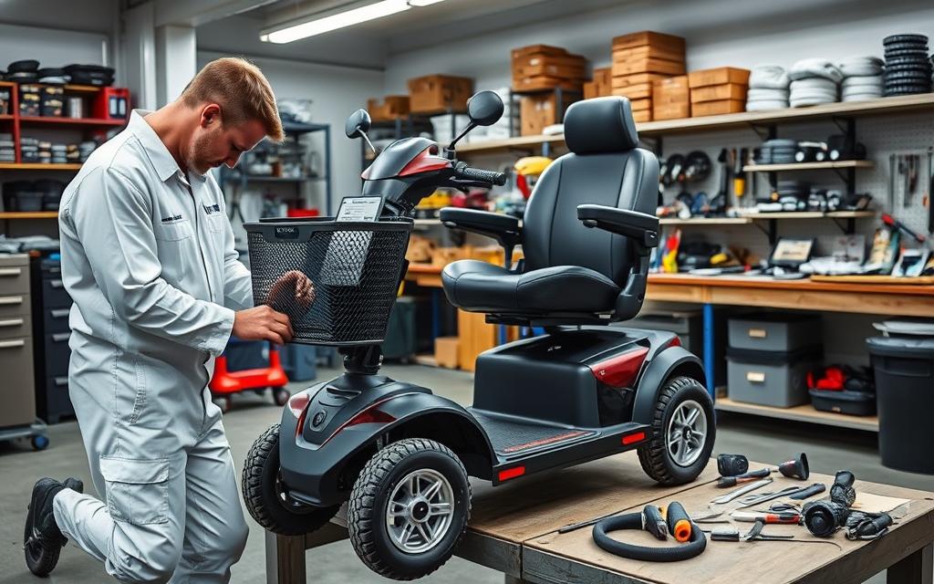 scootmobiel onderhoud