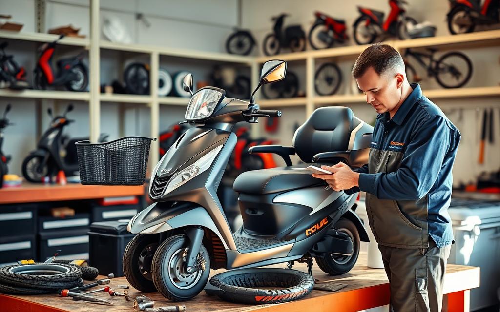 scootmobiel onderhoud