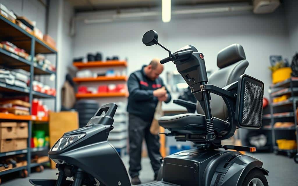 scootmobiel onderhoud De Haan
