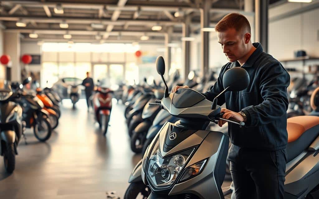 scootmobiel onderhoud Ename