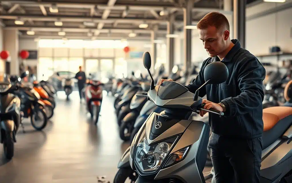 scootmobiel onderhoud Ename