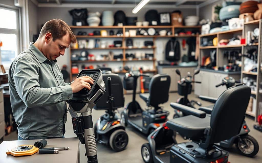 scootmobiel onderhoud Gelinden