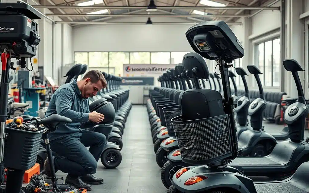 scootmobiel onderhoud Genk